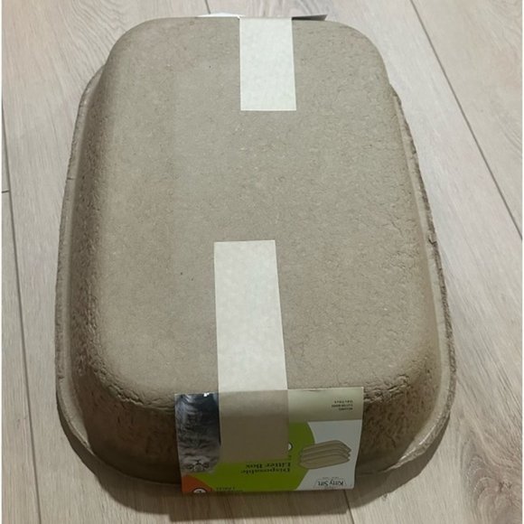 Kitty Sift Eco-Friendly Disposable Sifting Litter Box Kit Large Set of 3 - Picture 4 of 7